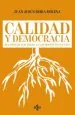 PDF Calidad y Democracia del autor Juan Jesús Mora Molina