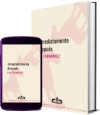 Leer PDF «Inmediatamente Después» gratis - Caballo de Troya 2022 sin virus + ePub