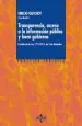 PDF Transparencia, Acceso a la Información Pública y Buen Gobierno del autor Emilio Guichot Reina
