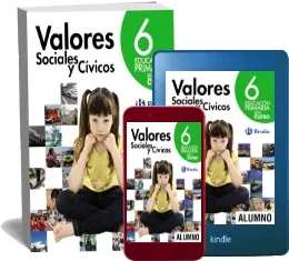 Google Books en PDF: En Curso Valores Sociales y Cívicos 6 Primaria Digital Alumno edición 2022 versión completa