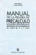PDF Manual de la Prueba de Precálculo del autor Neva Milicic