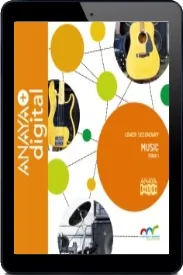 Libro Music. Stage i. Secondary. Anaya completo en PDF (GRATIS) 2022