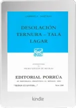 Desolación de Gabriela Mistral completo en TXT, GIF, DOCX, PDF, DOC, WORD, EPUB - Porrua descargar libro gratis 2022
