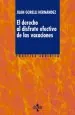 PDF El Derecho al Disfrute Efectivo de Las Vacaciones del autor Juan Gorelli Hernández
