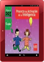 Google Books: Nuevo Pai. Kinder. Proyecto de Activación de la Inteligencia de Marian Baqués i Trenchs en PDF MEGA, ZendTo, WeTransfer, Dropbox, SugarSync, Apple iCloud, Dropshare, Torrent, 4Shared