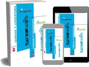 Libro Lengua y Literatura. 1 Medio. Sé Protagonista. Texto. en español PDF