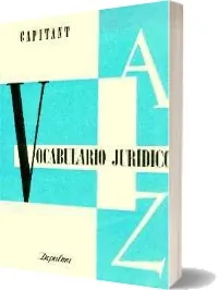 Libro completo gratis Vocabulario Jurídico