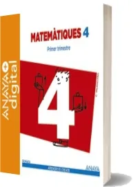 Google Drive gratis en PDF: Matemàtiques 4. Primària. Anaya | Kindle - iPad
