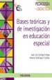 PDF Bases Teóricas y de Investigación en Educación Especial del autor José Luis Gallego Ortega