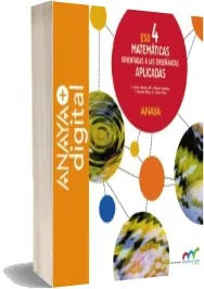 Actualizado en PDF Matemáticas Orientadas a Las Enseñanzas Aplicadas 4. Eso. Anaya