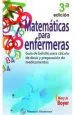 PDF Matematicas para Enfermeras. Tercera Edicion del autor Mary jo Boyer