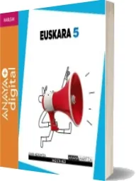 Como descargar en PDF Euskara 5. Lehen Hezkuntza. Anaya gratis y eBook