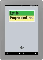 Drive Leyes de Emprendedores PDF gratis de Editorial Tecnos