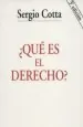 PDF ¿Qué es el Derecho? del autor Sergio Cotta