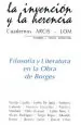 PDF Filosofía y Literatura en la Obra de Borges del autor Varios Autores