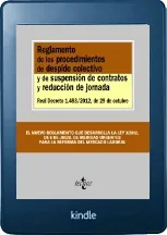 Reglamento de Los Procedimientos de Despido Colectivo y de Suspensión de contratos y Reducción de Jornada Descargar PDF Editorial Tecnos 2022