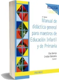 Manual de Didáctica General para Maestros de Educación Infantil y de Primaria eBook descargar PDF Blas Bermejo