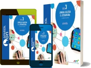 Lingua Galega e Literatura 3. Eso. Anaya on. Libro para tablet y celular + eBook
