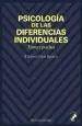 PDF Psicología de Las Diferencias Individuales del autor Roberto Colom Marañón