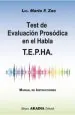 PDF Test de Evaluacion Prosodica en el Habla - T. E. P. H. A. del autor Mario f. Zac