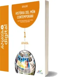Descargar gratis «Història Del món Contemporani. Batxillerat. Anaya» eBook escrito por «Joaquim Prats Cuevas» 408 páginas editor Anaya Educación + review en Valenciano