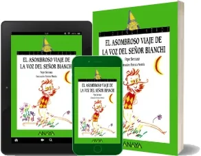 Libro El Asombroso Viaje de la Voz Del Señor Bianchi tablet y celular + ePub