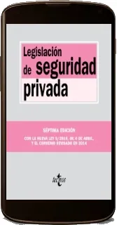Legislación de Seguridad Privada 1 Link PDF | Editorial Tecnos Mega