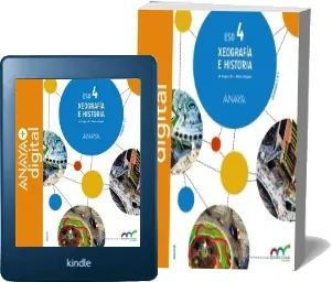 Descarga gratis en PDF Xeografía e Historia 4. Eso. Anaya + resumen