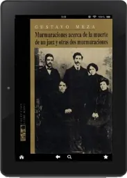 Libro » descargar Murmuraciones Acerca de la Muerte de un Juez en eBook