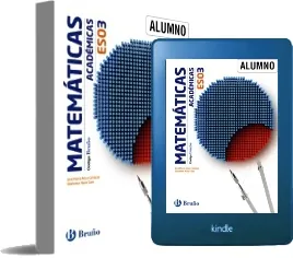 Leer PDF gratis Código Bruño Matemáticas Académicas 3 Eso Digital Alumno + resumen