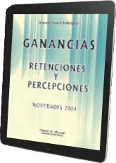 Libro Ganancias, Retenciones y Percepciones completo gratis + resumen