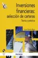 PDF Inversiones Financieras: Selección de Carteras del autor Juan García Boza