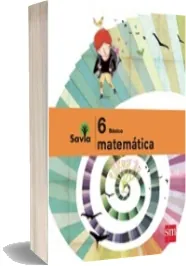 Google Books en PDF: Matemática 6 Básico. Proyecto Savia. Texto de Andrea Cáceres Guzman free 2022 versión completa