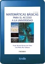 Leer PDF Matemáticas Básicas para el Acceso a la Universidad gratis - Ediciones Pirámide 2022 + ePub