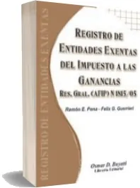 PDF «Registro de Entidades Exentas Del Impuesto a Las Ganancias» en Español | «Ramón e. Pena» 2023 + eBook