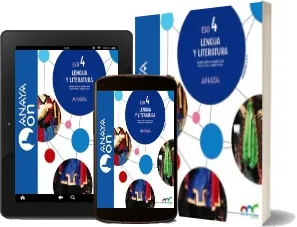 Lengua y Literatura 4. Eso. Anaya on. Mega 1 link gratis | Salvador Gutiérrez Ordóñez 2022