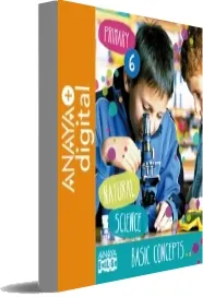 Libro Natural Science 6. Basic Concepts. Primary. Anaya edición final + eBook
