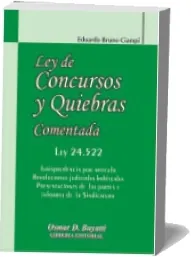 Libros completos para leer: Ley de Concursos y Quiebras Comentada de Eduardo b. Ciampi Google Books PDF (Osmar Buyatti) 