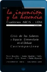 Drive «Crisis de Los Saberes y Espacios Universitarios» ePub descargar escrito por «Pierre Bordieu» editor Lom + review en Español