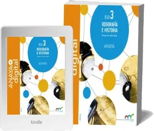 Xeografía e Historia 3. Eso. Anaya + PDF online Google Drive
