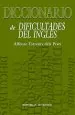 PDF Diccionario de Dificultades Del Inglés del autor Alfonso Torrents Dels Prats