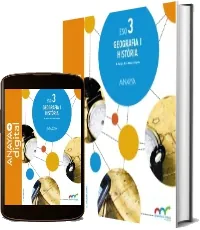 Libro Geografia i Història 3. Eso. Anaya tablet y celular + resumen