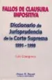 PDF Fallos de Clausura Impositiva del autor Luis Giangreco