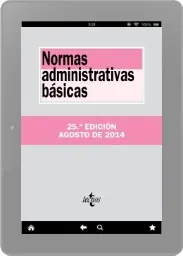 * Normas Administrativas Básicas * | Editorial Tecnos | Descargar PDF Mega