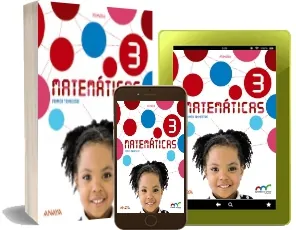«Matemáticas 3. Primaria. Anaya» + descarga PDF | Luis Ferrero de Pablo 2023 + eBook