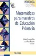 PDF Matemáticas para Maestros de Educación Primaria del autor Isidoro Segovia Alex