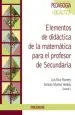 PDF Elementos de Didáctica de la Matemática para el Profesor de Secundaria del autor Luis Rico Romero