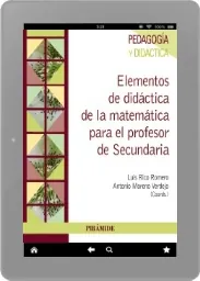 Gratis eBook PDF Elementos de Didáctica de la Matemática para el Profesor de Secundaria download