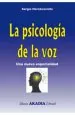PDF Psicologia de la Voz del autor Sergio Herchcovichz