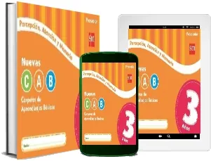 Descargar gratis «Nueva Cab 3 Años Percepción, Atención y Memoria» PDF escrito por «María Victoria Navarro» 48 páginas editor Sm + review en Español